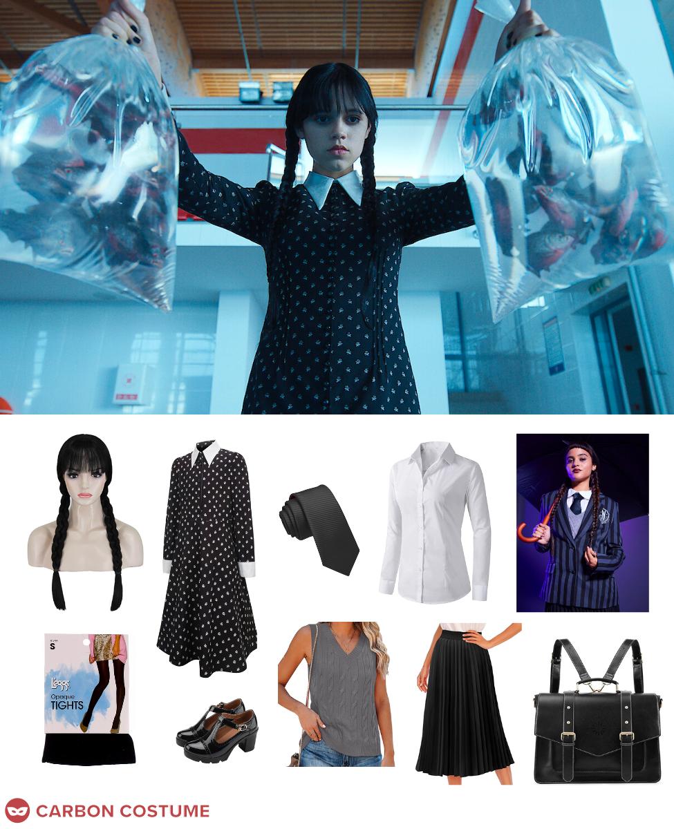 Wednesday Addams from Wednesday Cosplay Guide